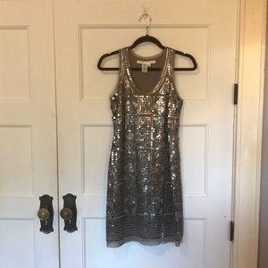 Max Studio Sequin Tank Dress